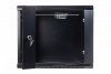 Digitus Szafa sieciowa wisząca 19 cali 9U rack 600x600, drzwi szyba, niedzielona, niezłożona, Czarna